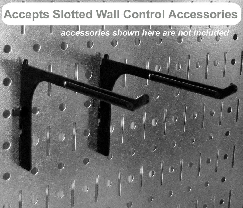 Wall Control 30-P-3232GV Galvanized Steel Pegboard Pack - Image 3